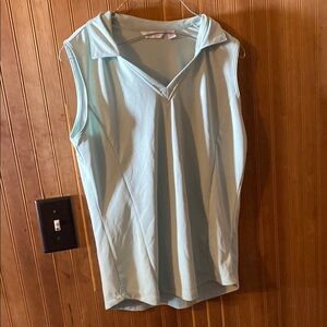 Lady Hagen Green Sailor Collar Tank Top